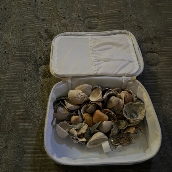 White Shell Storage Pouch - Picture 2 of 6